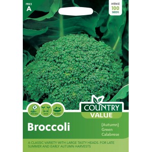 Mr.Fothergill's Country Value Broccoli (Autumn) Green Calabrese