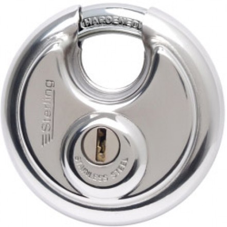 Sterling Heavy Security Closed Shackle Disc Padlock