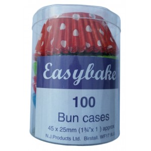 Bun Cases Polka Dot Pack 100
