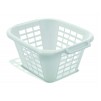 Addis 24 Litre Square Laundry Basket - White