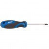 Faithfull PZ Type Screwdriver with Soft Grip Handles 0 x 75mm