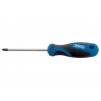 Faithfull PZ Type Screwdriver with Soft Grip Handles 0 x 75mm