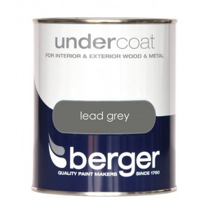 Berger Undercoat Lead Grey 750ml