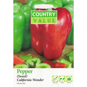 Mr.Fothergill's Pepper (Sweet) California Wonder