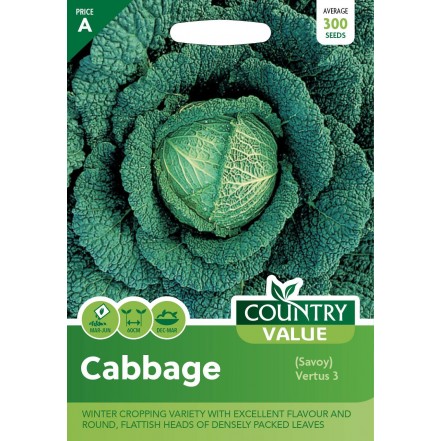 Mr.Fothergill's Country Value Cabbage Savoy Vertus 3