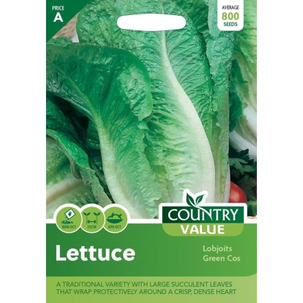 Mr.Fothergill's Lettuce Lobjoits Green Cos