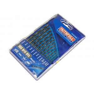 Faithfull HSS Drill Bit Set (x13) 1.5 - 6.5mm