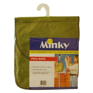 Minky Polypropylene Peg Bag