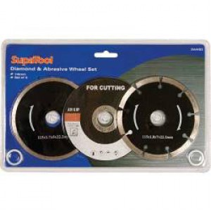 SupaTool Diamond & Abrasive Wheel Set