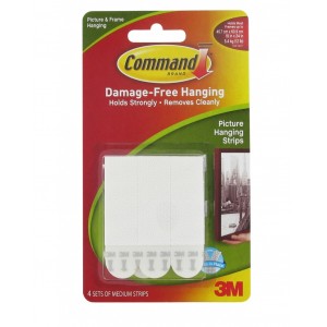 3M Command Picture Hanging Strips Medium