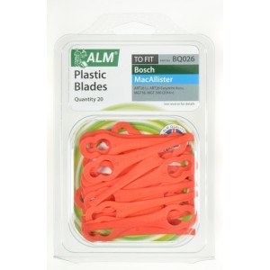 ALM Plastic Blades - Red