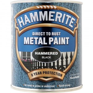 Hammerite Metal Paint Hammered 750ml + 33% Free
