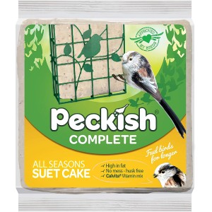 Peckish Wild Bird Food Complete All Seasons Suet Cake 300g