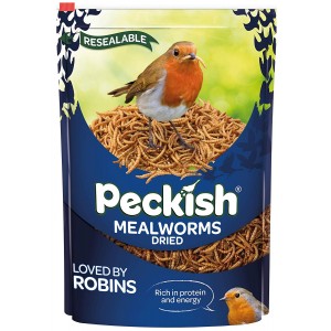 Peckish Mealworms - Dried - 100g