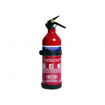 Ring 1kg ABC Dry Powered Fire Extinguisher