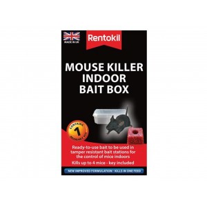 Rentokil Mouse Killer Indoor Bait Box
