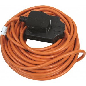 Masterplug Outdoor Heavy Duty Cable Reel Orange