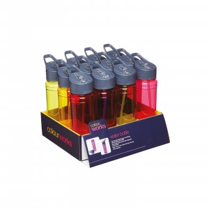Colourworks Plastic Sports Bottle 750ml