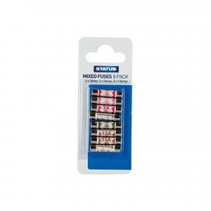 Status Fuses Pack of 8 Mixed