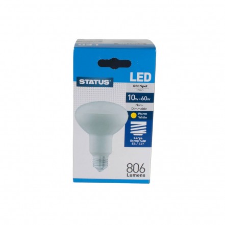 Status R80 Spot Bulb Non Dimmable ES Warm White