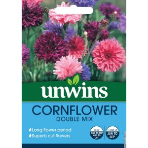 Unwins Cornflower Double Mix