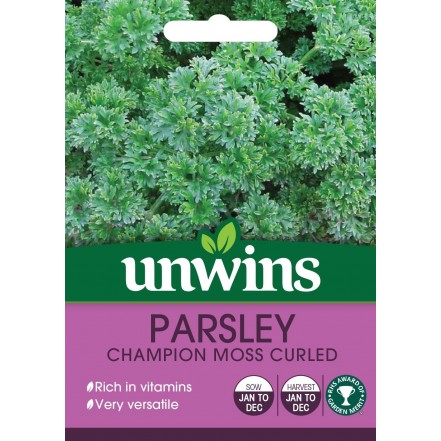 Unwins Herb Parsley Champion Moss Curled