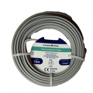 Dencon Twin and Earth Cable 10m 1.5mm