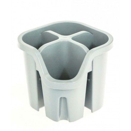 Addis Eco Cutlery Drainer/Sink Tidy Grey