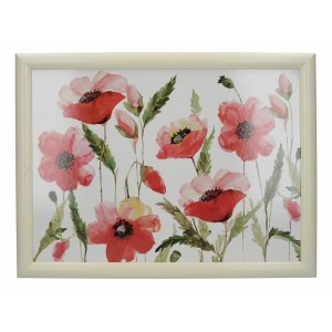 Creative Tops Laptray Watercolour Poppy