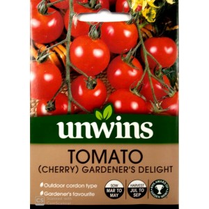 Unwins Tomato (Cherry) Gardener's Delight