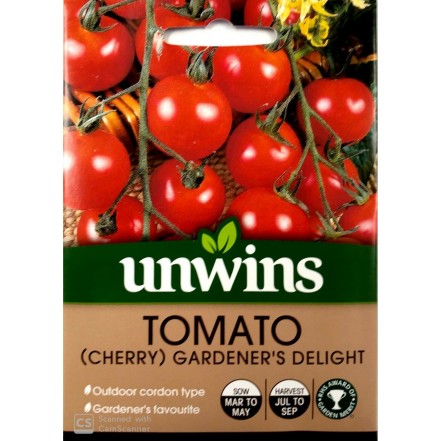 Unwins Tomato (Cherry) Gardener's Delight