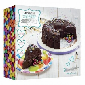 KitchenCraft Sweetly Does It Surprise Ingredient Fillable Cake Tin
