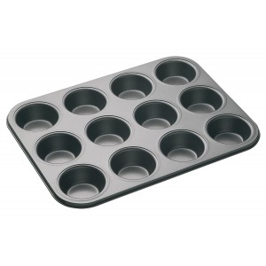 KitchenCraft MasterClass Non-Stick Muffin Baking Pans