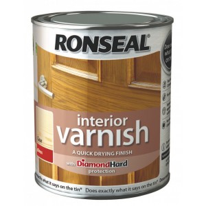 Ronseal Interior Varnish Quick Dry Gloss Clear 250ml