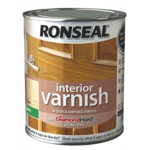 Ronseal Interior Varnish Quick Dry Matt Clear