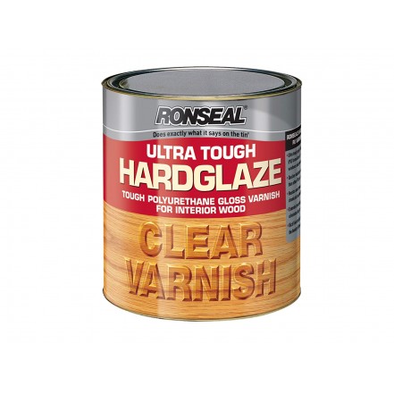 Ronseal Ultra Tough Hardglaze Clear Gloss Varnish 250ml