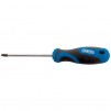 Faithfull PZ Type Screwdriver with Soft Grip Handles 0 x 75mm