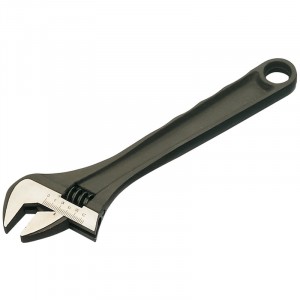 Expert Adjustable Wrench Phosphate Finish
