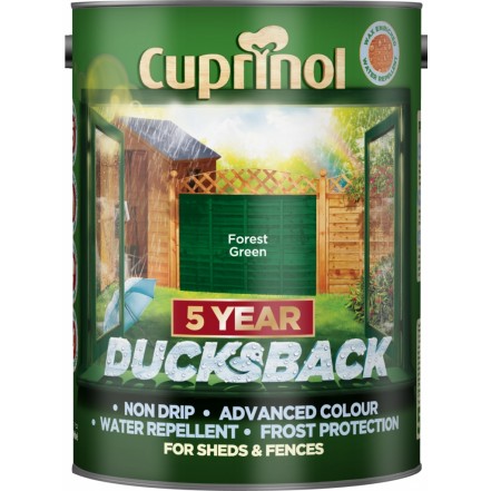 Cuprinol Ducksback 5 Litre Autumn Brown
