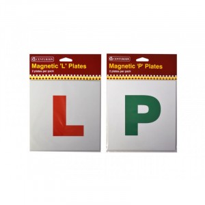 Magnetic Car Learner Plates