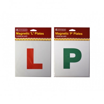 Magnetic Car Learner Plates