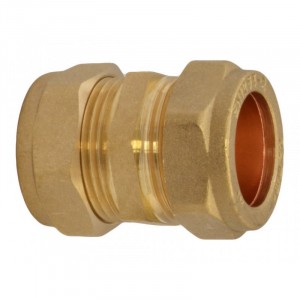 Centurion Compression Straight Coupling Brass