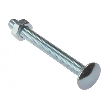 Carriage Bolt with Hex Nut