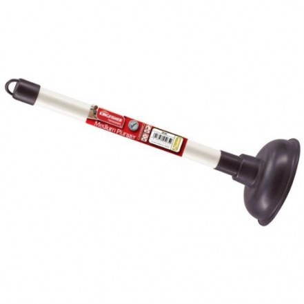 Kingfisher Sink & Drain Plunger Black