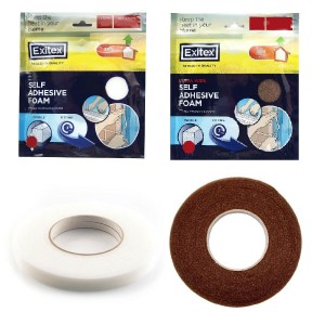Exitex Foam Draught Excluder 15 Metre