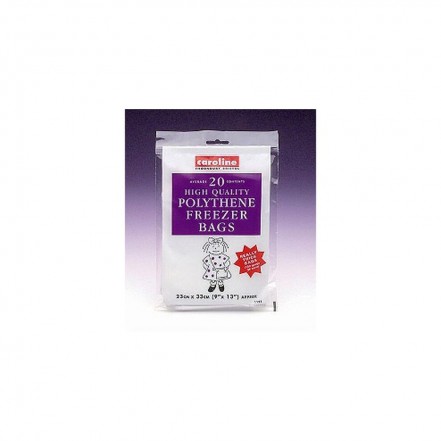 Caroline Freezer Bags 23 x 33cm Pack 20