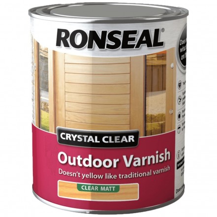 Ronseal Crystal Clear Outdoor Varnish