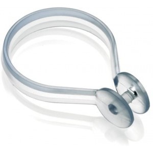 Croydex Shower Curtain Button Rings Pack of 12