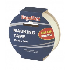 SupaDec Masking Tape 50 Metre Roll
